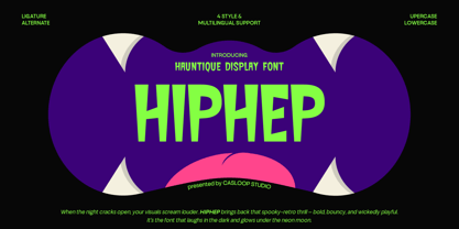 Hiphep Font Poster 1