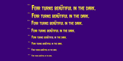 Hiphep Font Poster 4