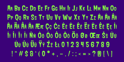 Hiphep Font Poster 8