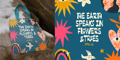 Katales Broken Font Poster 2