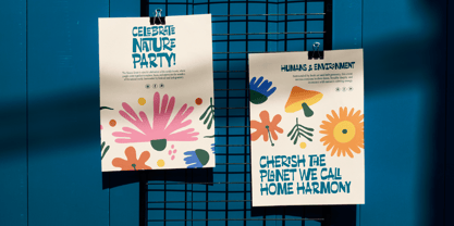 Katales Broken Font Poster 3