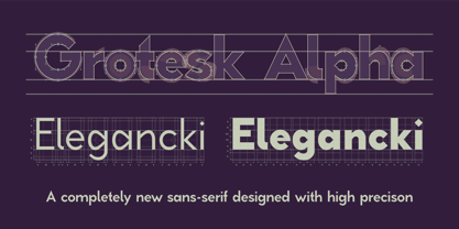 Grotesk Alpha Font Poster 5