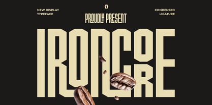 Ironcore Font Poster 1