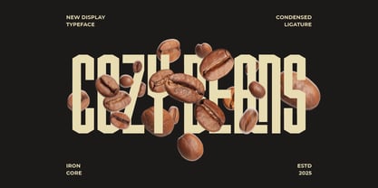 Ironcore Font Poster 3