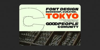 Nectron Font Poster 9