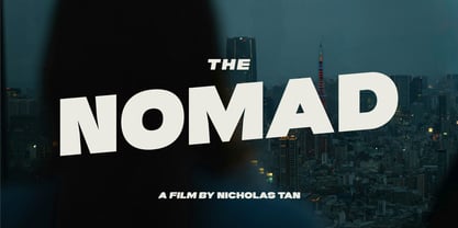 Nectron Font Poster 3