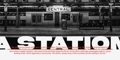 Nectron Font Poster 8