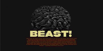 Nectron Font Poster 2