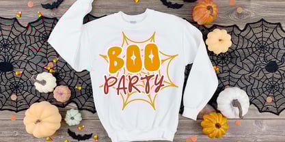 Retro Witch Font Poster 2