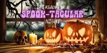 Retro Witch Font Poster 5