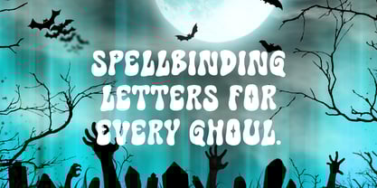 Retro Witch Font Poster 8