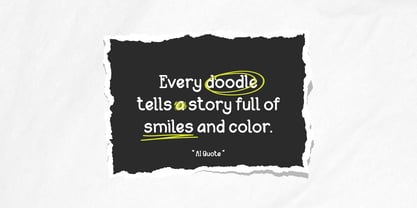 Scribsy Marker Font Poster 2