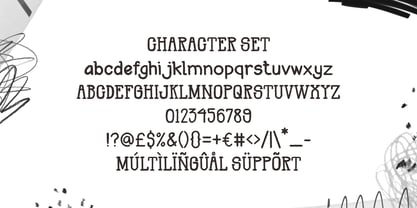 Scribsy Marker Font Poster 5