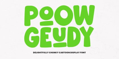 MC Poow Geudy Font Poster 1