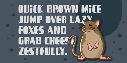 Black Mickey Font Poster 4