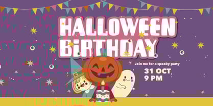 Black Mickey Font Poster 7