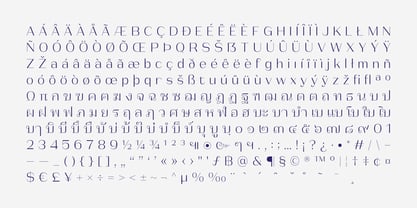 Bunnathikarn Font Poster 9