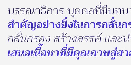 Bunnathikarn Font Poster 2