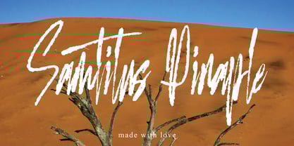 Domtrey Shinttax Font Poster 3