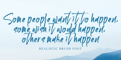 Shitylom Rustting Font Poster 4