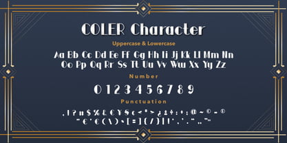 Coler Font Poster 9
