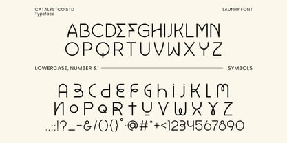Launry Font Poster 2