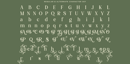 RK Avoleina Font Poster 9