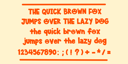 Big Boss Smile Font Poster 4