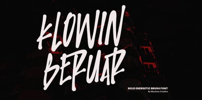 MC Klowin Beruar Font Poster 1