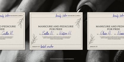 Lingered Amaya Font Poster 6