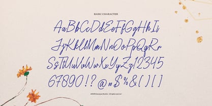 Lingered Amaya Font Poster 10
