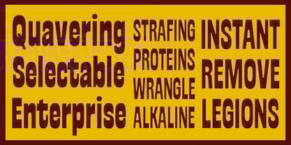 GW Quetaro Pro Font Poster 9