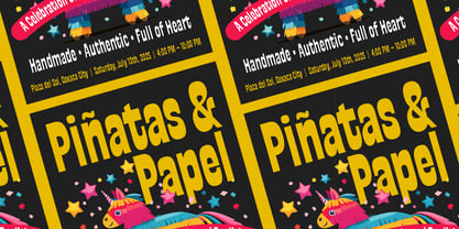 GW Quetaro Pro Font Poster 4