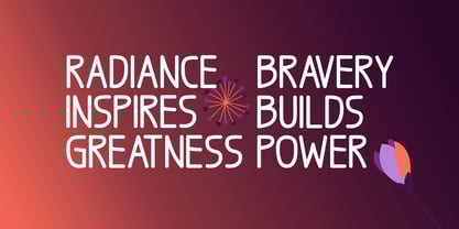 Gain Wisdom Font Poster 2