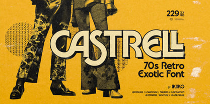 Castrell Font Poster 1