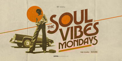 Castrell Font Poster 3