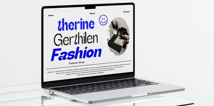 Gathia Sans Font Poster 4