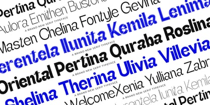 Gathia Sans Font Poster 5