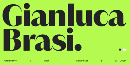 Juana Sans Font Poster 2