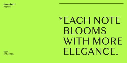Juana Sans Font Poster 5