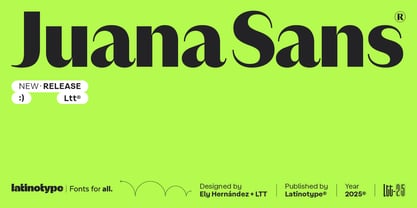 Juana Sans Font Poster 1