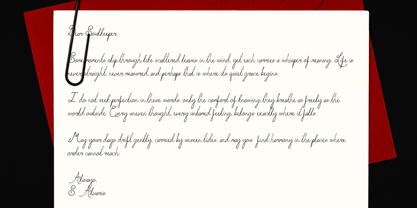 Ratheylin Font Poster 4