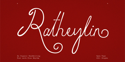 Ratheylin Font Poster 1