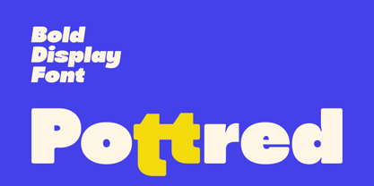 Pottred Font Poster 1