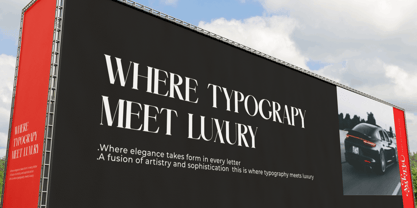 Aydoria Font Poster 3