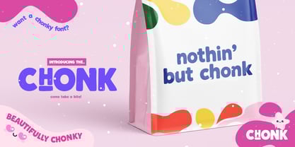 Chonk Font Poster 2