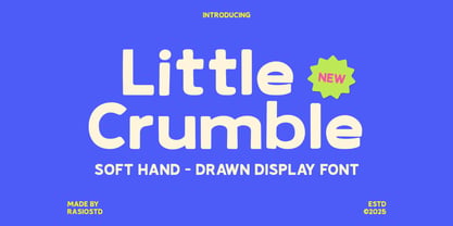 Little Crumble Font Poster 1