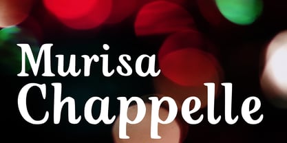 Murisa Chappelle Font Poster 1