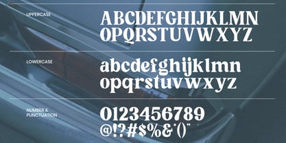 Claftig Font Poster 2