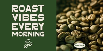 Moltar Font Poster 2